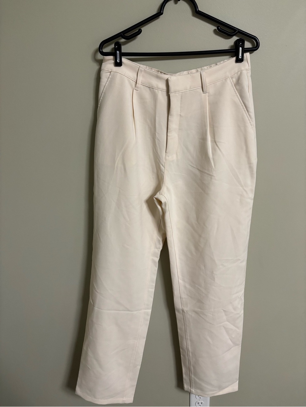 Abercrombie & Fitch Cream Dress Pants Trousers Size Medium New Career Office